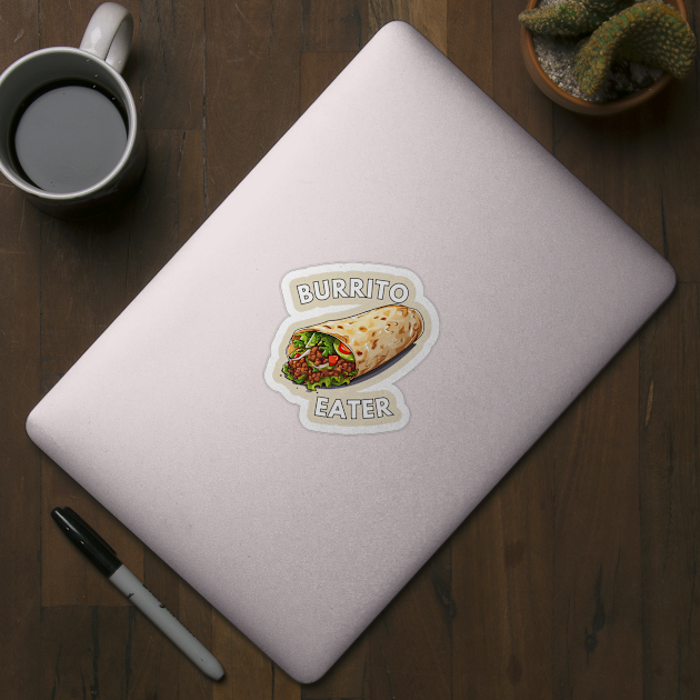 Burrito Eater by NatashaCuteShop
